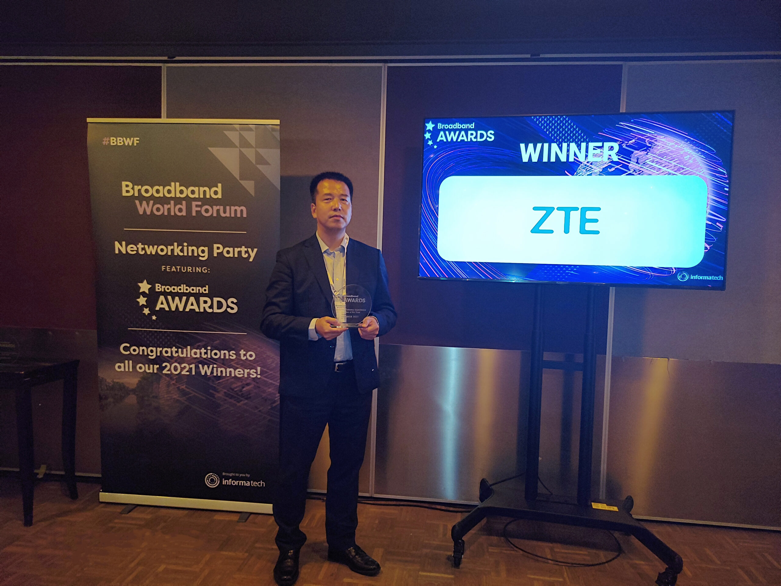 ZTE – In-Home Customer Experience Solution of the Year @BBWF 2021